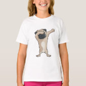 T-shirt Danse de la limande Pug2 Dabber (Devant)
