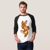 T-shirt danse de lapin (Devant entier)
