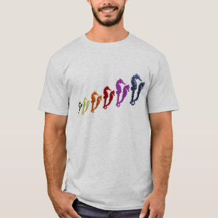 T-shirt Danse de l'art de bruit d'hippocampes 1
