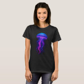 T-shirt Danse de méduse néon (Devant entier)