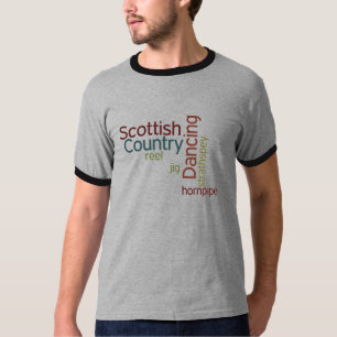 T-shirt Danse de pays écossaise