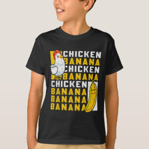 T-shirt Danse de poulet et de Nana Mème de fruit drôle pou