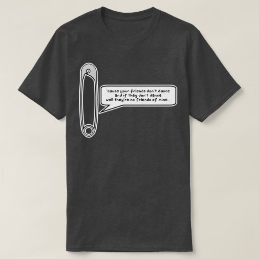 T-shirt danse de sécurité (Design devant)