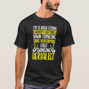 T-shirt Danse de soie aérienne Gymnastique Cirque aérien A