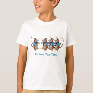 T-shirt Danse de souris : Faites votre propre chose :