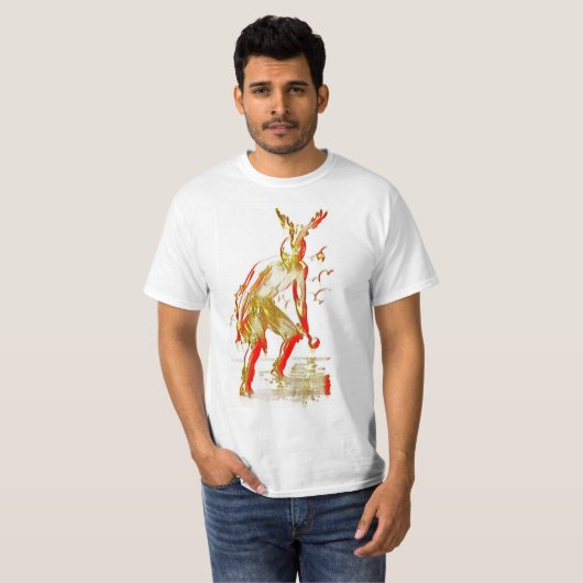 T-shirt Danse des cerfs (Devant entier)