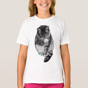 T-shirt Danse des moustaches flocon de neige
