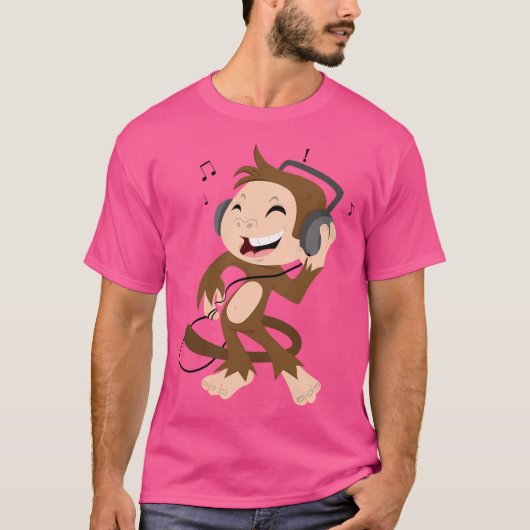 T-shirt Danse des singes (Devant)
