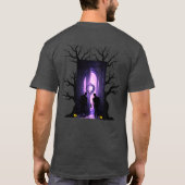 T-shirt Danse d'Halloween dans le château (Dos)