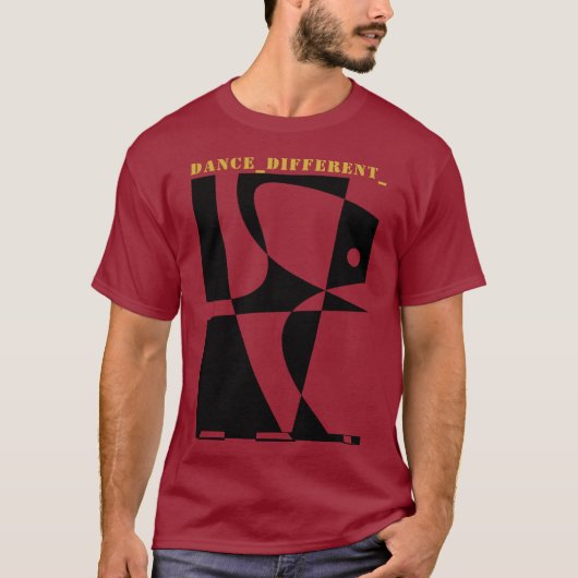 T-shirt DANSE_DIFFÉRENT_ (Devant)