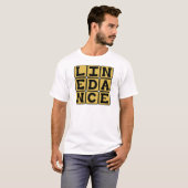 T-shirt Danse en ligne, danse chorégraphiée (Devant entier)