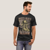 T-shirt Danse en ligne de la ligne S2 Danseur de ligne (16 (Devant entier)