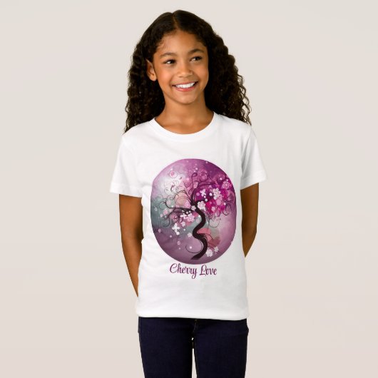 T-Shirt Danse Enchantée Cherry (Devant entier)