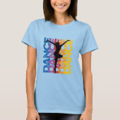 T-shirt Danse et Lettres (danse) (Devant)
