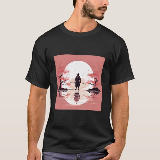 T-shirt Danse Éthérée de Samouraï K Petal'S Grâce Sublime (Devant)