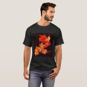 T-shirt Danse Feux d'artifice Art Abstrait (Devant entier)