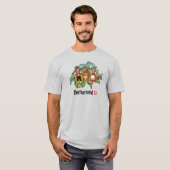 T-shirt Danse folklorique alpine suisse (Devant entier)