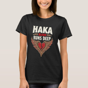 T-shirt Danse Haka Rituel Guerrier Maori Culture Nouvelle-