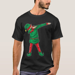 T-shirt Danse hip hop de Noël des elfes Dab