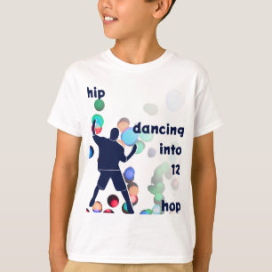 T-shirt Danse Hip Hop Pour 12e Anniversaire