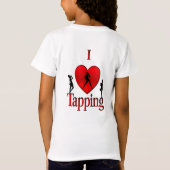 T-Shirt Danse I Heart Tap (Dos)