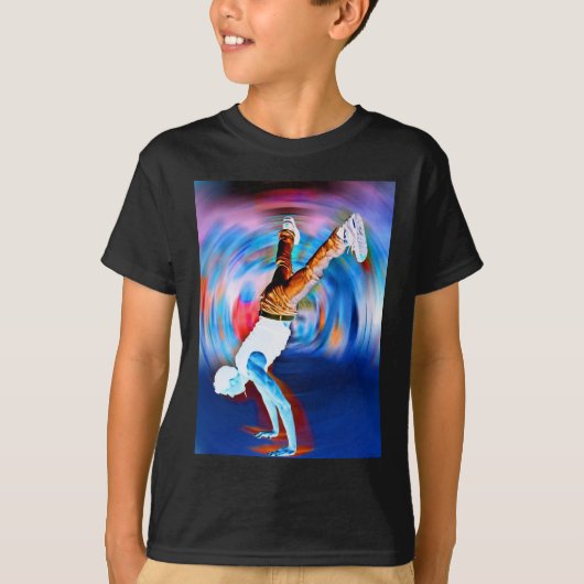 T-shirt Danse inversée de rue ! (Devant)