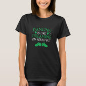 T-shirt Danse irlandaise Ceili Reel Dance Feed Irish Step (Devant)