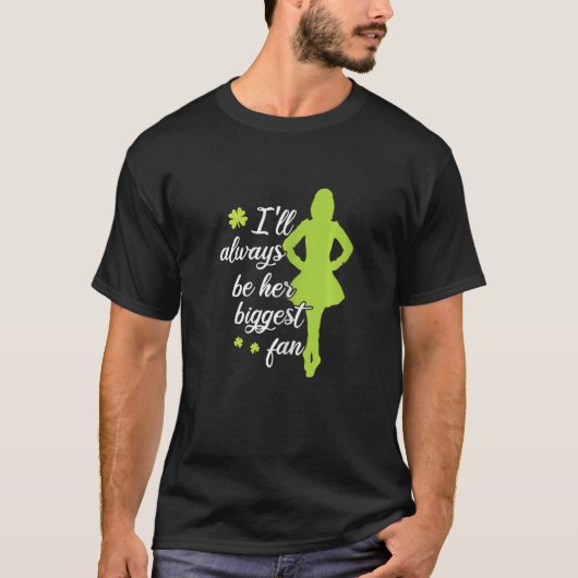 T-shirt Danse irlandaise Ceili Reel Dance Feed Irish Step  (Devant)