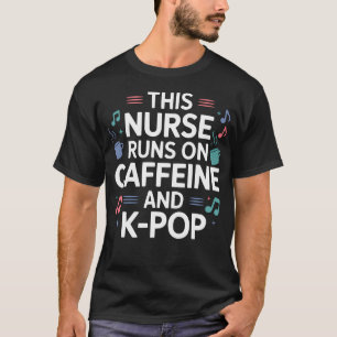 T-shirt Danse K-Pop Musique Pop Coréenne Infirmière Sud