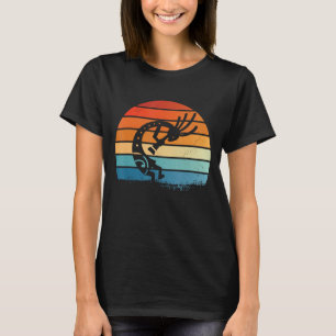 T-shirt Danse Kokopelli Sud-ouest des États-Unis Amérindie
