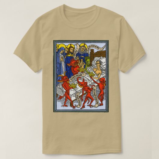 T-shirt Danse Macabre Fierté de l'esprit (Design devant)