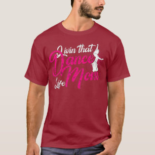 T-shirt Danse Maman Danse Maman Danse Maman Mère Disco Tee