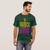 T-shirt Danse maman Danser maman Danser maman mère Disco P (Devant entier)