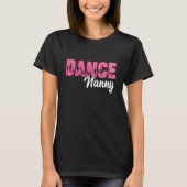 T-shirt Danse Nounou D'Une Danse Nounou Danser Léopard Mot (Devant)