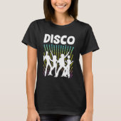 T-shirt Danse Retro Disco Boogie Bellbottom Danseuse Boppe (Devant)