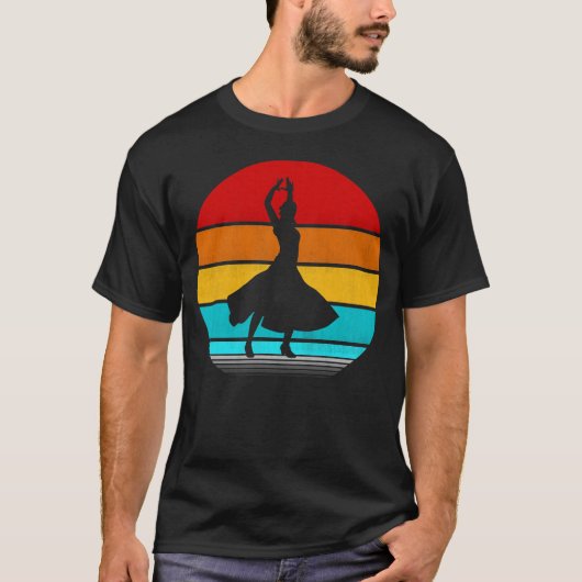 T-shirt danse salsa (Devant)