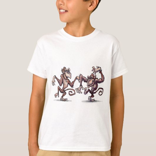 T-shirt Danse singe (Devant)