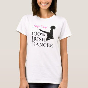 T-shirt Danse Soft Shoe 100% Irlandaise personnalisée