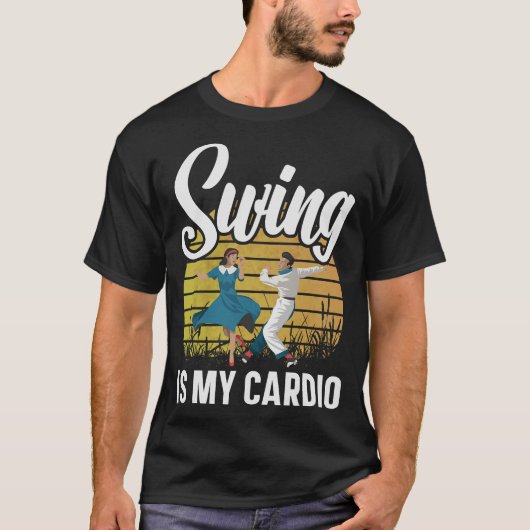 T-shirt Danse Swing S2 Danseur de Swing (8) (Devant)