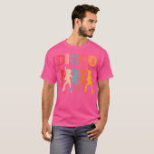 T-shirt Danse Thématique Disco 70S (Devant entier)
