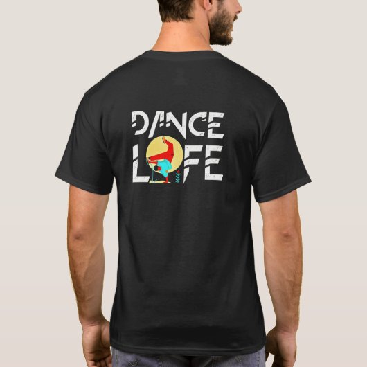 T-shirt Danse Vie Dupée Tee - Spin, Flip & Flow (Dos)