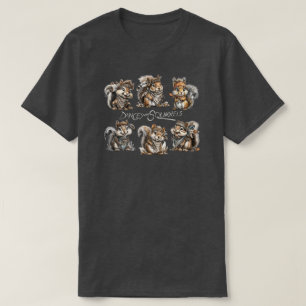 T-Shirt Dansen Met Eekhoorns