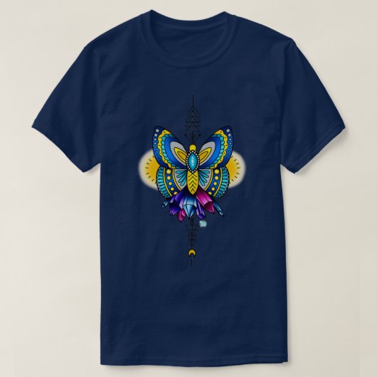 T-shirt Danser Comme Des Ailes De Papillon (Design devant)