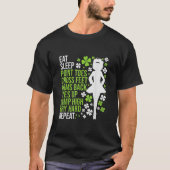 T-shirt Danser Dormir Danse Irlandaise Danse Ceili Reel Da (Devant)