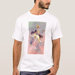 T-shirt Danseur avec un tambour de basque Basque