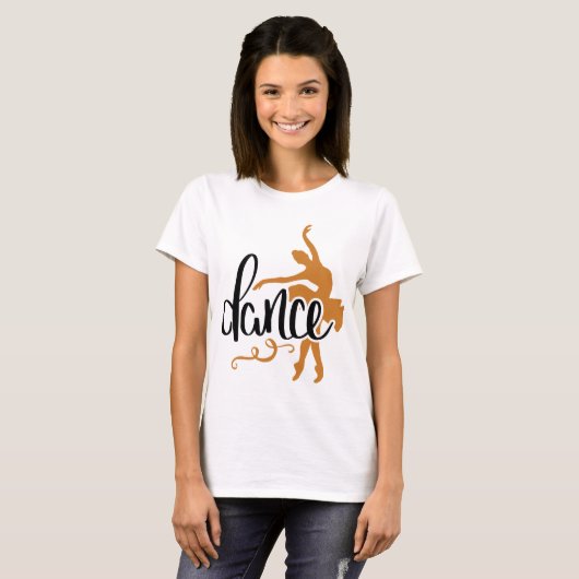 T-shirt Danseur de ballet (Devant entier)