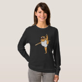 T-shirt Danseur de ballet carlin (Devant entier)