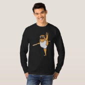 T-shirt Danseur de ballet carlin (Devant entier)