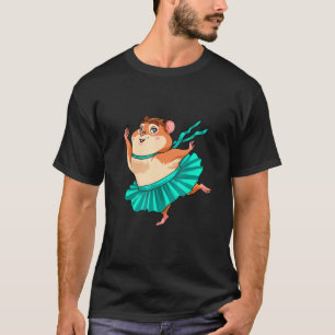 T-shirt Danseur de ballet Hamster Enfants Filles Hamster B
