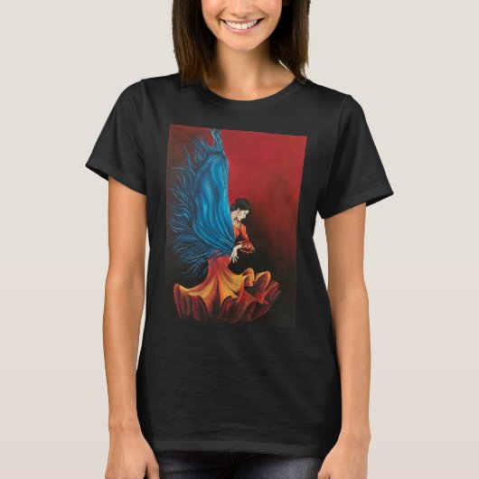 T-shirt Danseur de flamenco (Devant)